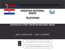 Tablet Screenshot of cronationalradio.com.au